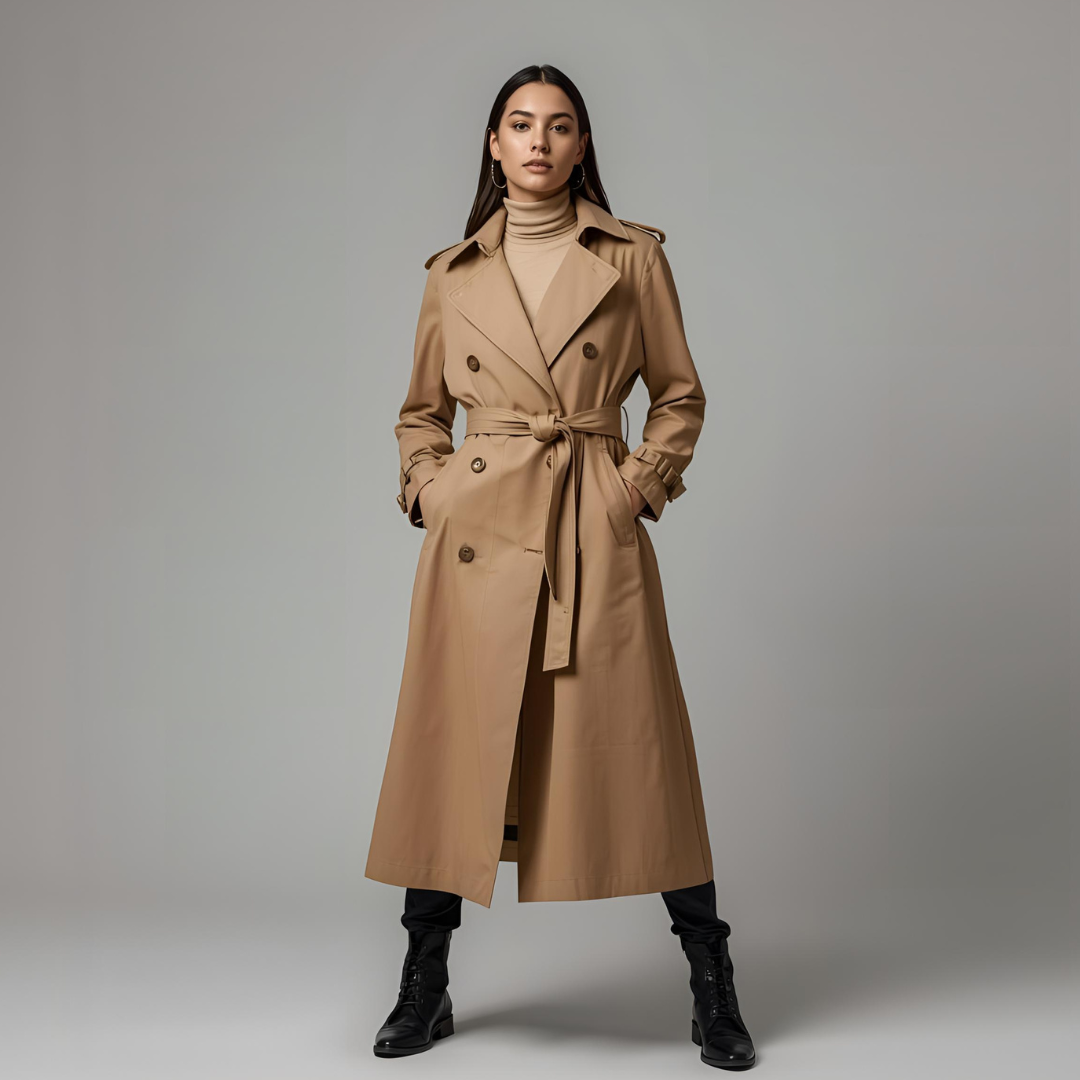 AMELIE | Camel Trench Coat